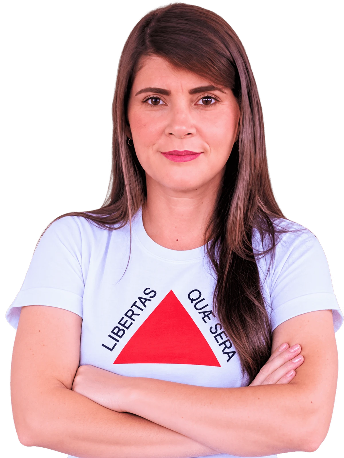 Prof. Rosy Soares, professora e pedagoga, retrato de corpo inteiro
